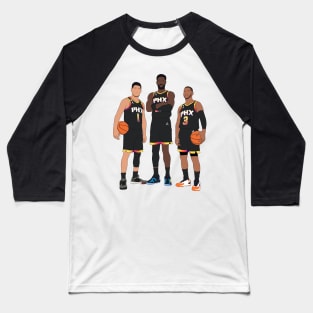 Phoenix Basketball Big 3 Baseball T-Shirt